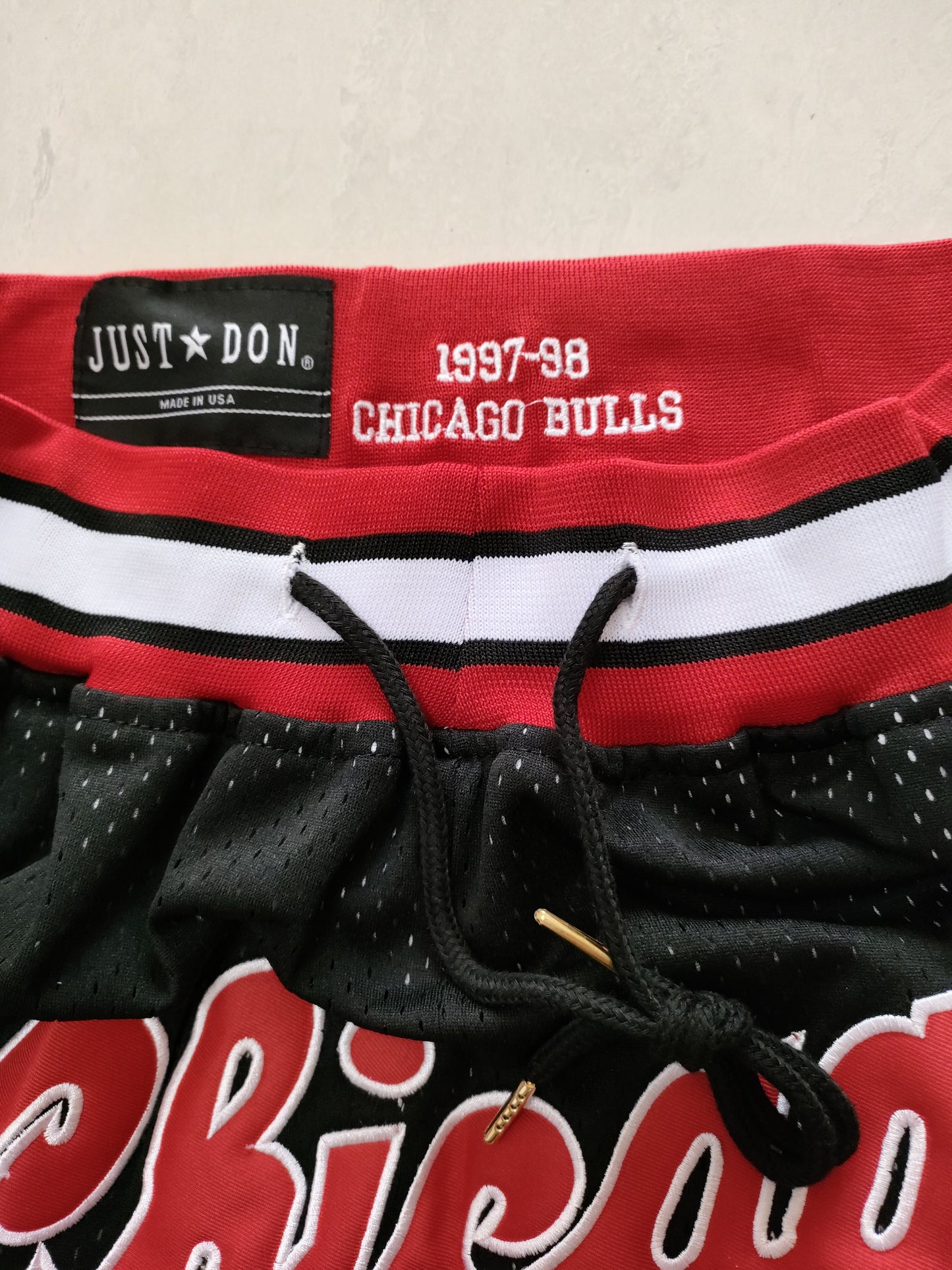 JUST DON Chicago Bulls Pocket Shorts
