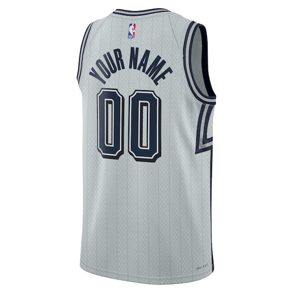 Unisex Orlando Magic Silver 2024/25 Custom Swingman Jersey - City Edition