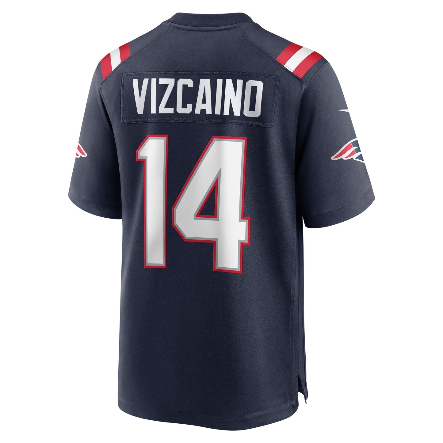 Tristan Vizcaino New England Patriots Nike Home Game Jersey - Navy