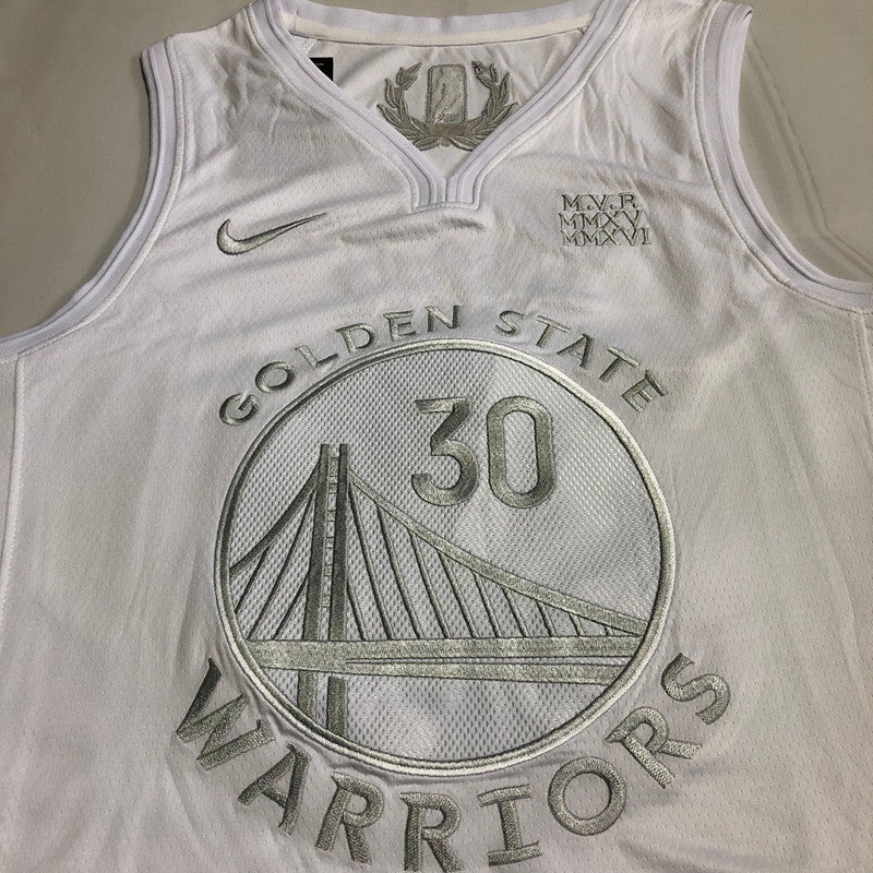 Stephen Curry Golden State Warriors White 30 MN