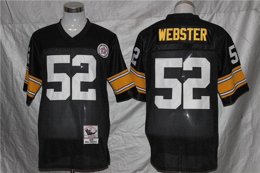 Pittsburgh Steelers Black Vintage #52 WEBSTER Jersey