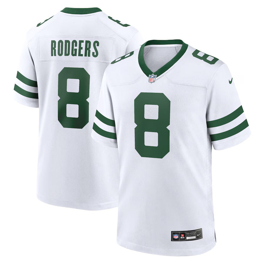 Aaron Rodgers New York Jets 2024 Jersey