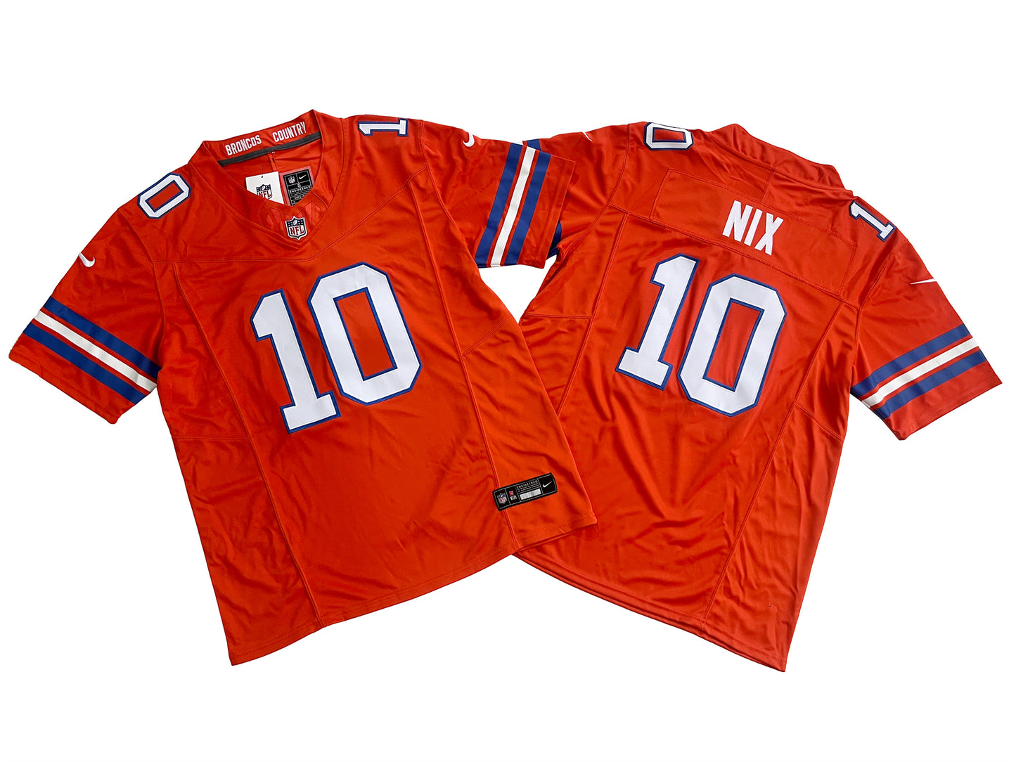 Patrick Surtain II #2 Denver Broncos Nike Mile High Collection Game Jersey - Orange