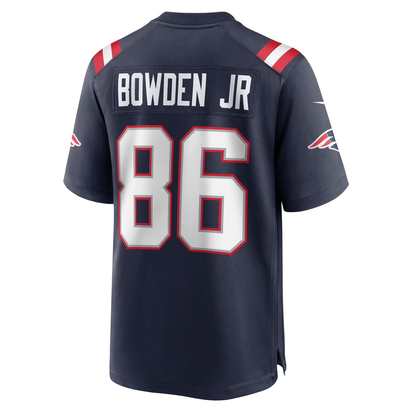 Lynn Bowden Jr. New England Patriots Nike Home Game Jersey - Navy