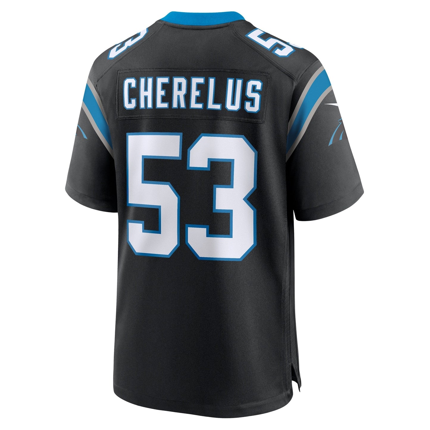 Claudin Cherelus Carolina Panthers Nike Team Game Jersey - Black
