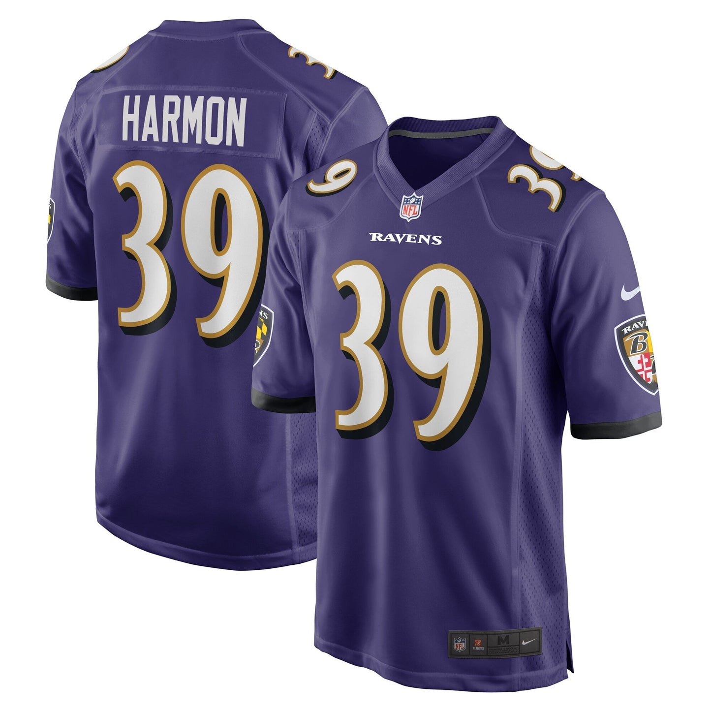 Duron Harmon Baltimore Ravens Nike Game Jersey - Purple