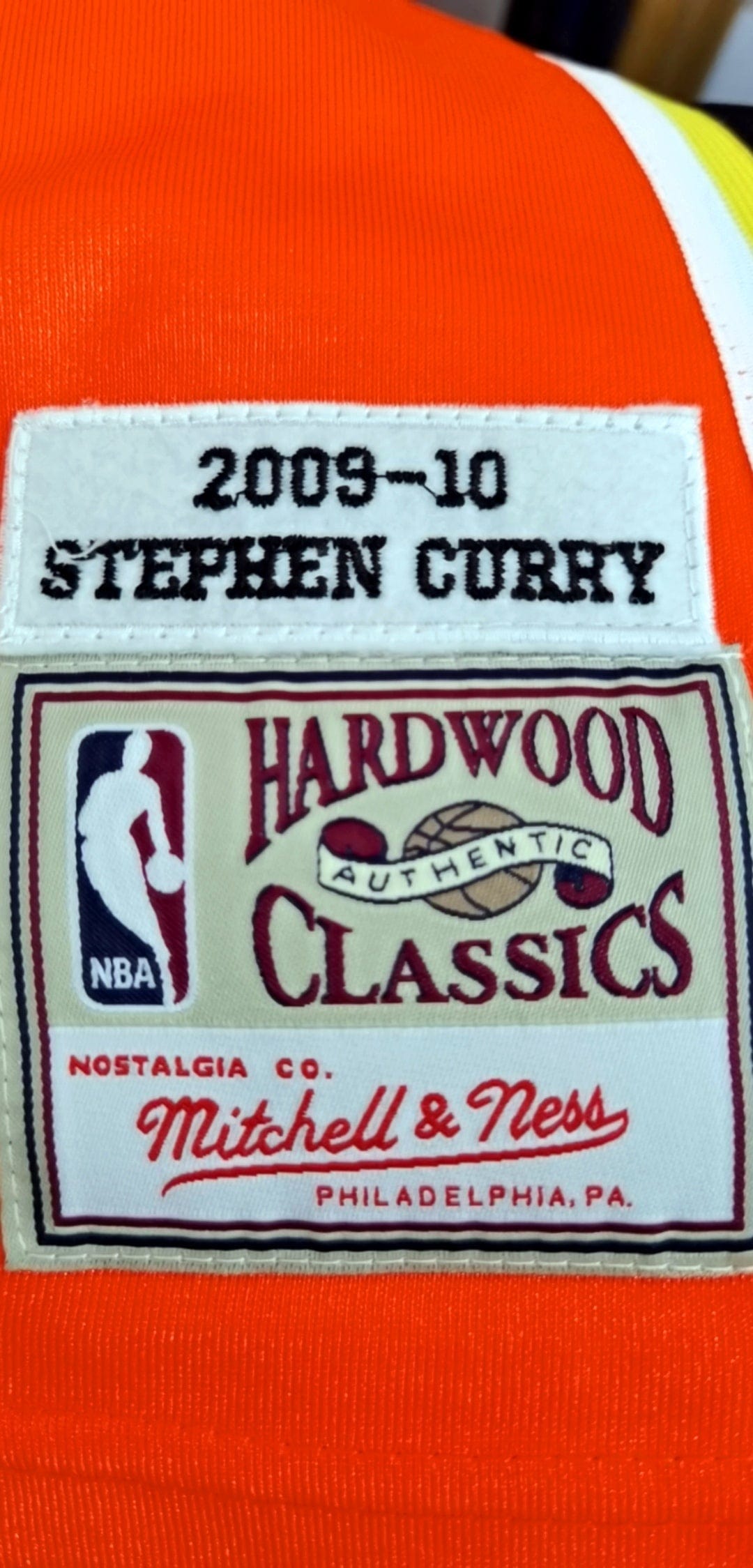 Stephen Curry Golden State Warriors Throwback Jersey