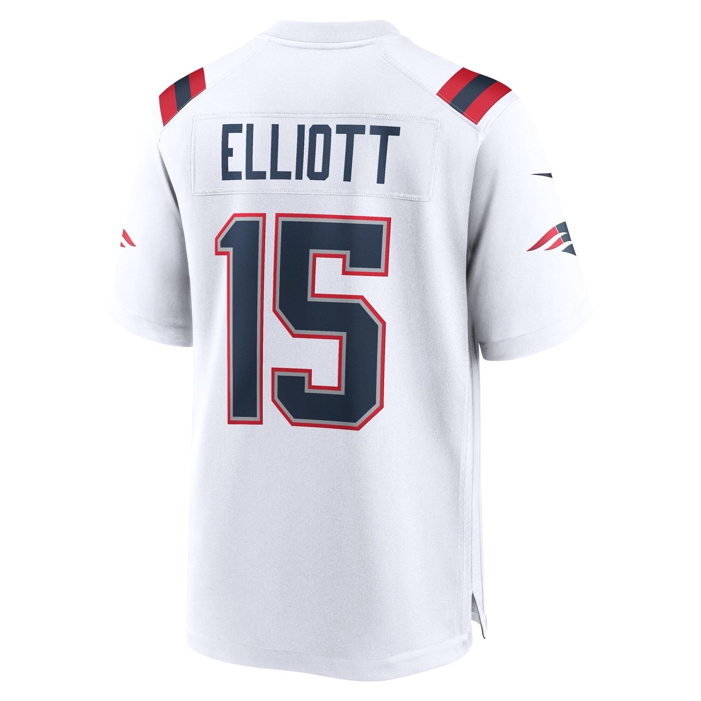 Ezekiel Elliott New England Patriots Nike Game Jersey - White