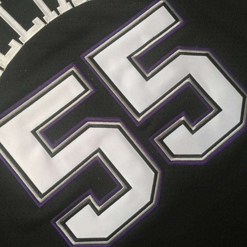 Jason Williams Sacramento Kings Throwback black Jersey-Dense Embroidery Version