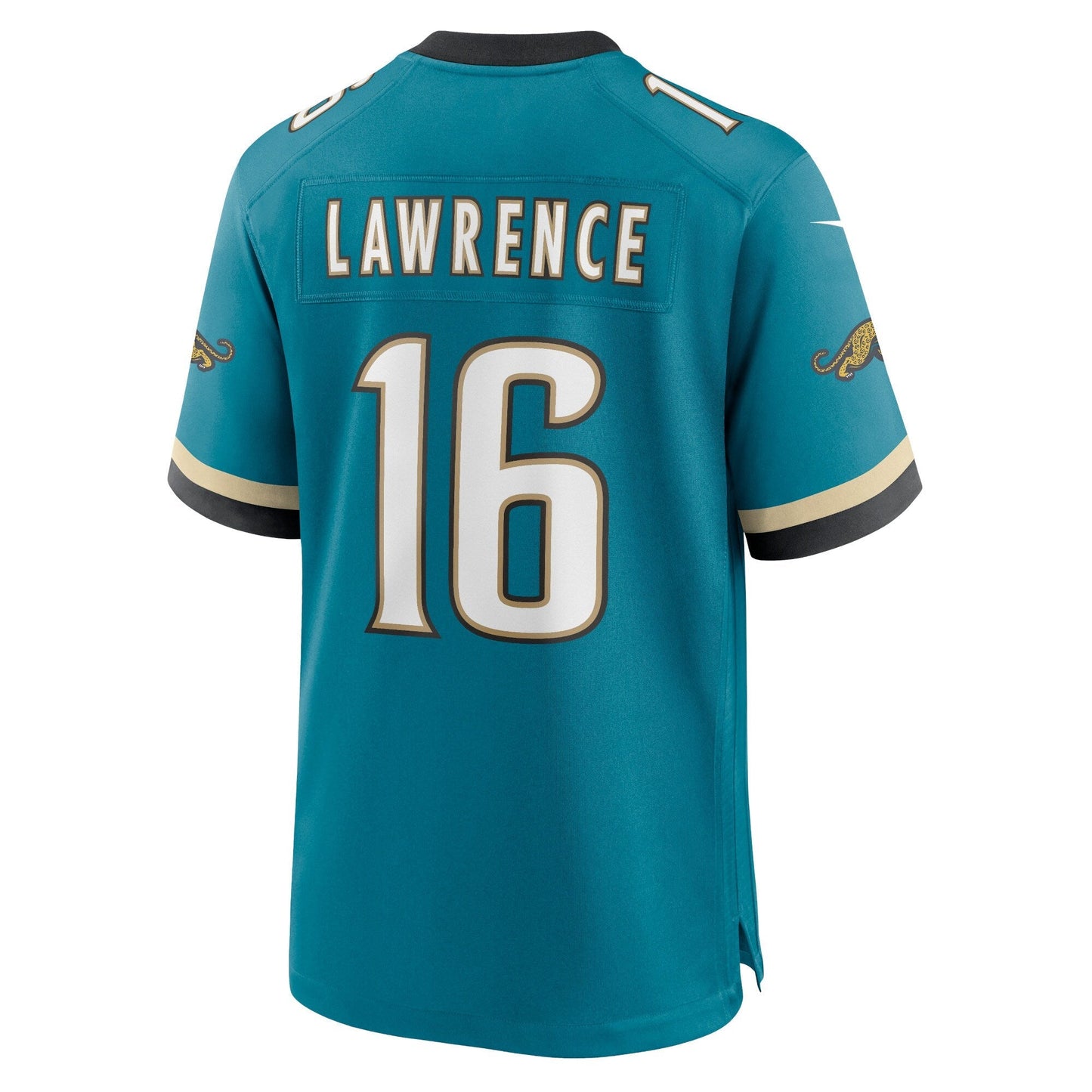 Trevor Lawrence Jacksonville Jaguars Nike Prowler Throwback Game Jersey - Teal