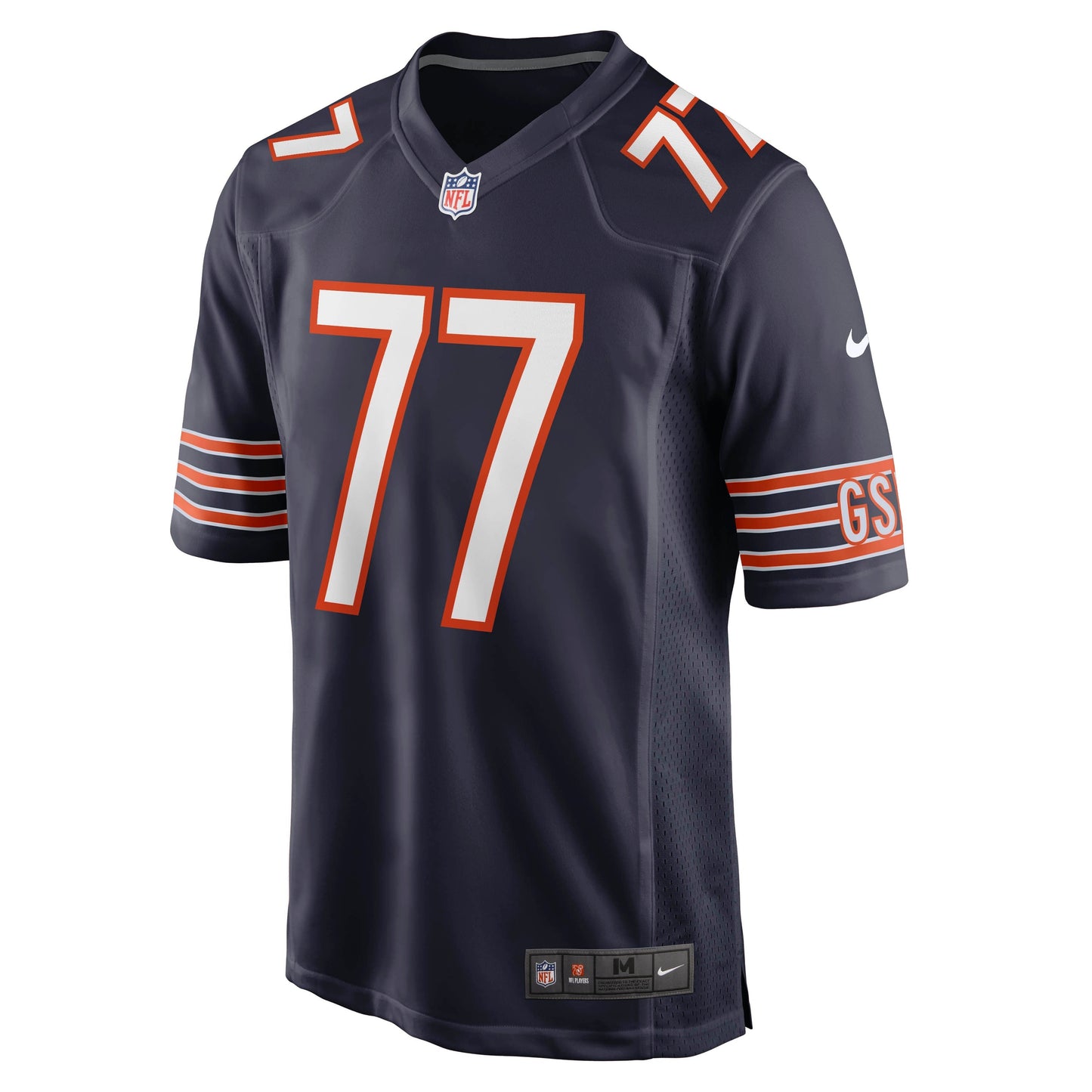 Red Grange Chicago Bears Nike Retired Jersey - Navy