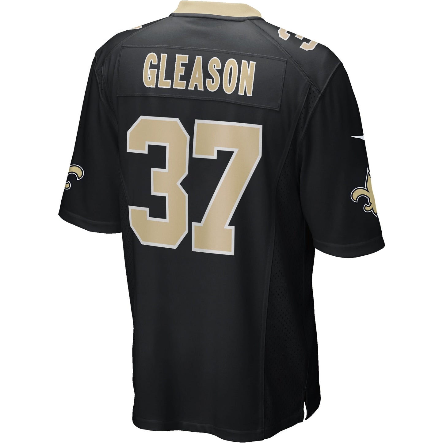 Steve Gleason New Orleans Saints Nike Game Retired Jersey - Black