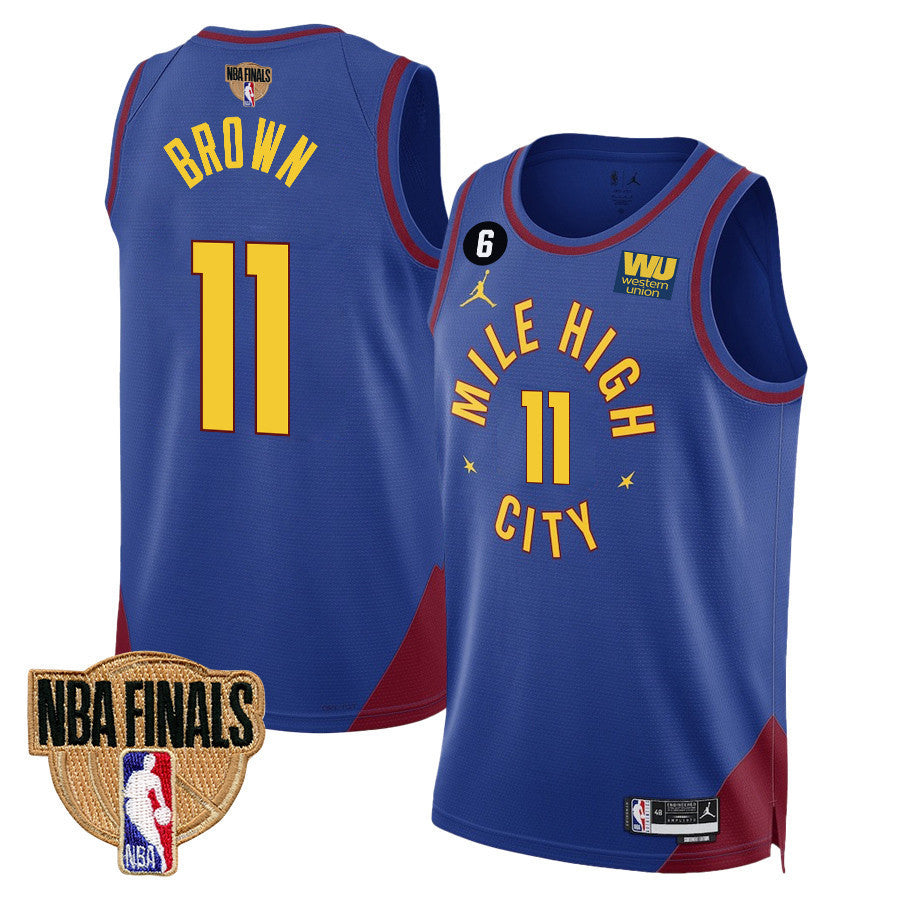 Bruce Brown Denver Nuggets NBA Finals Jersey