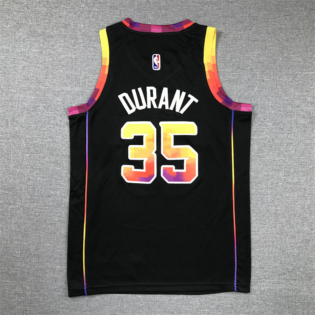 Youth Kevin Durant Phoenix Suns #35 Statement Edition Embroidered Jersey