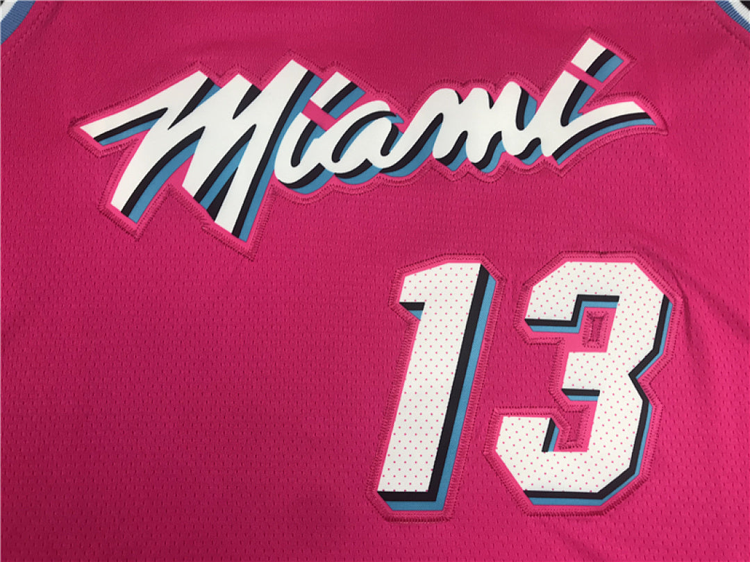 Bam Adebayo# 13 Miami Heat City Edition Swingman Embroidered Jersey