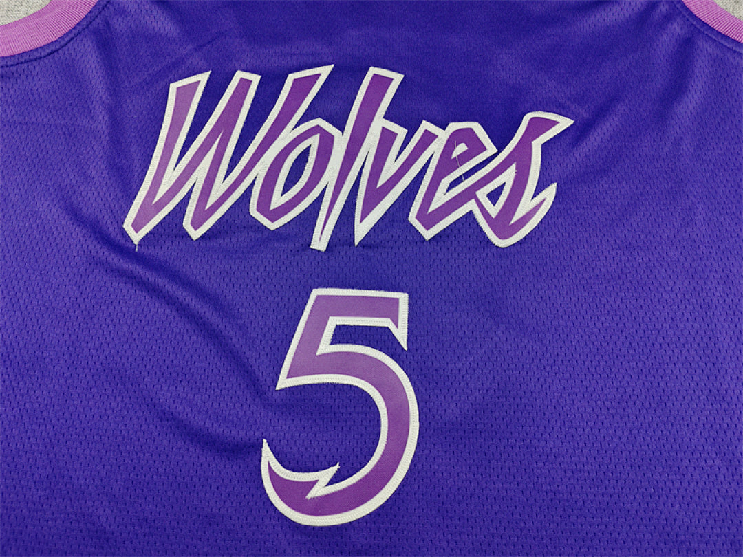 Anthony Edwards #5 Minnesota Timberwolves 2026 City Edition Swingman Embroidered Jersey