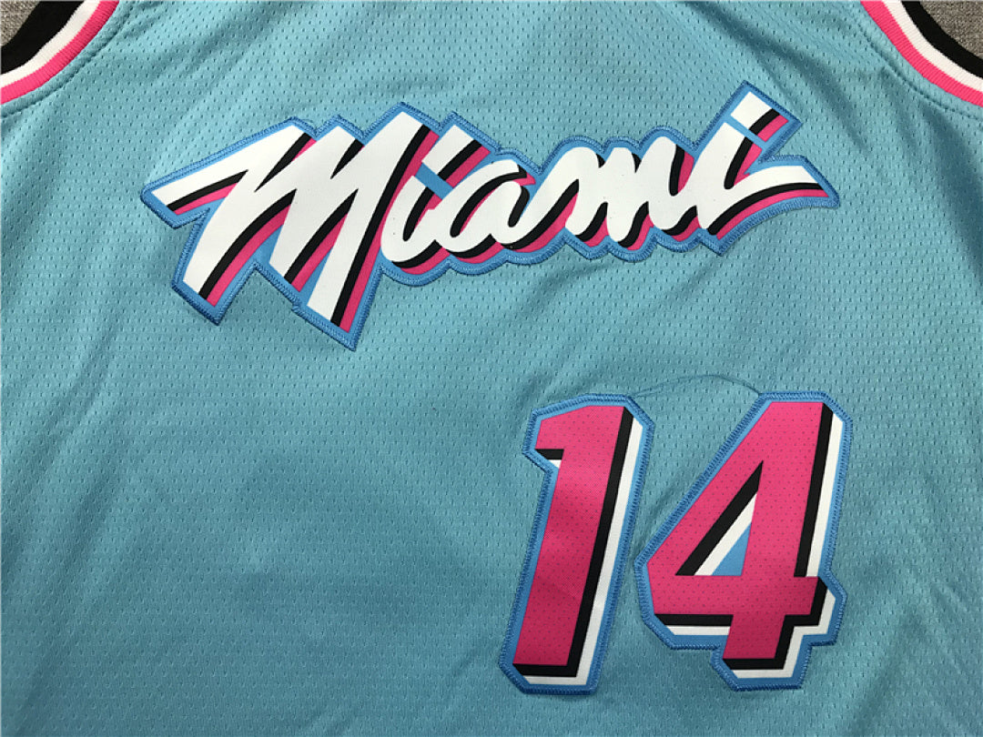Tyler Herro# 14 Miami Heat City Edition Swingman Embroidered Jersey