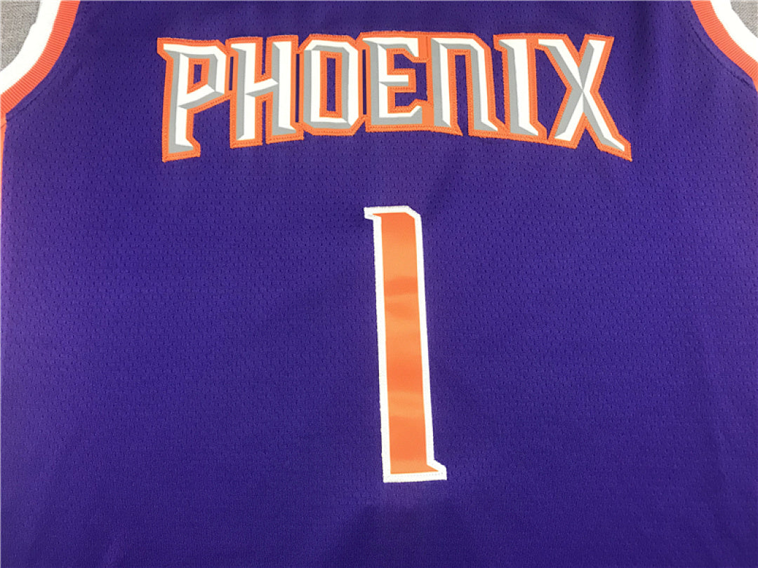 Devin Booker #1 Phoenix Suns City Edition Swingman Embroidered Jersey