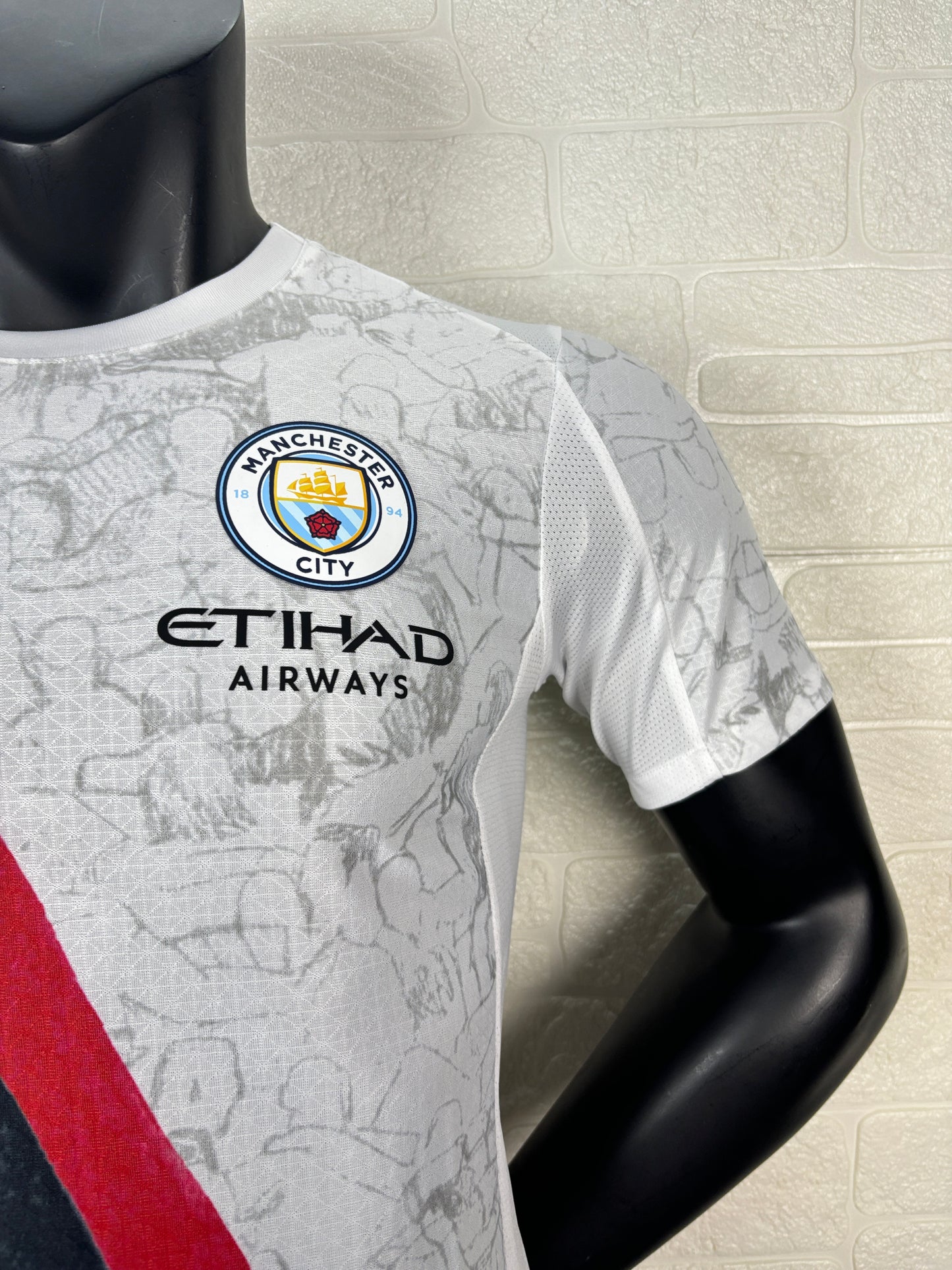 2025-26 Manchester City Player Version Away Games Jersey
