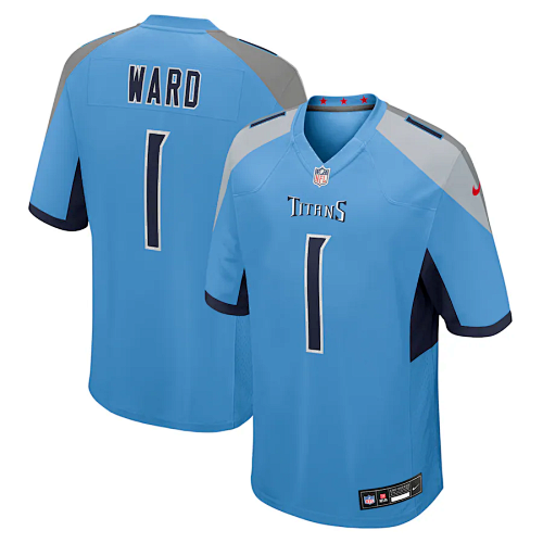 Cameron Ward #1 Tennessee Titans Jersey