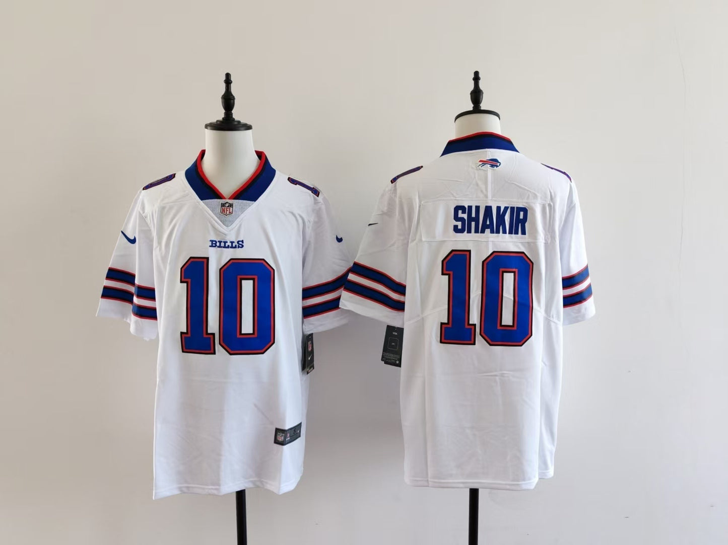 Men's Buffalo Bills Khalil Shakir Jersey-White