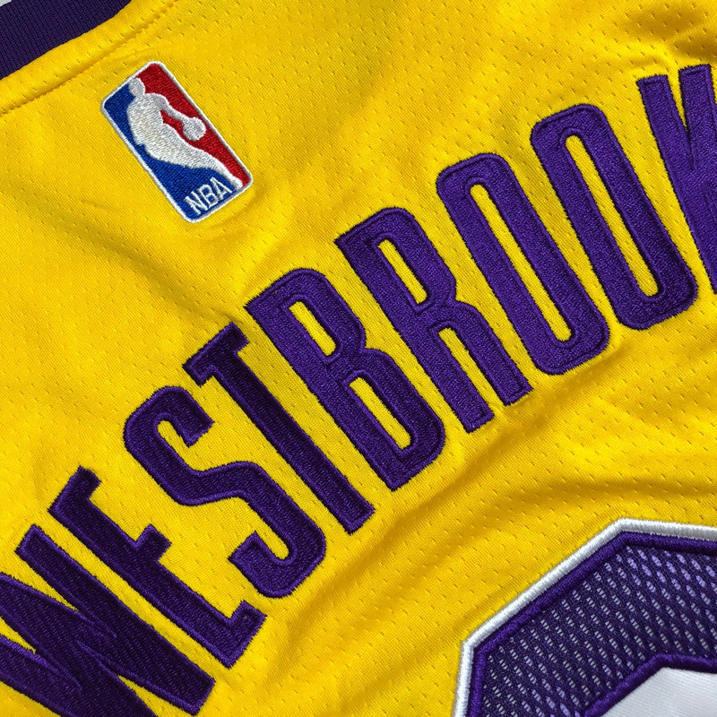 Los Angeles Lakers Westbrook Yellow 0 MN