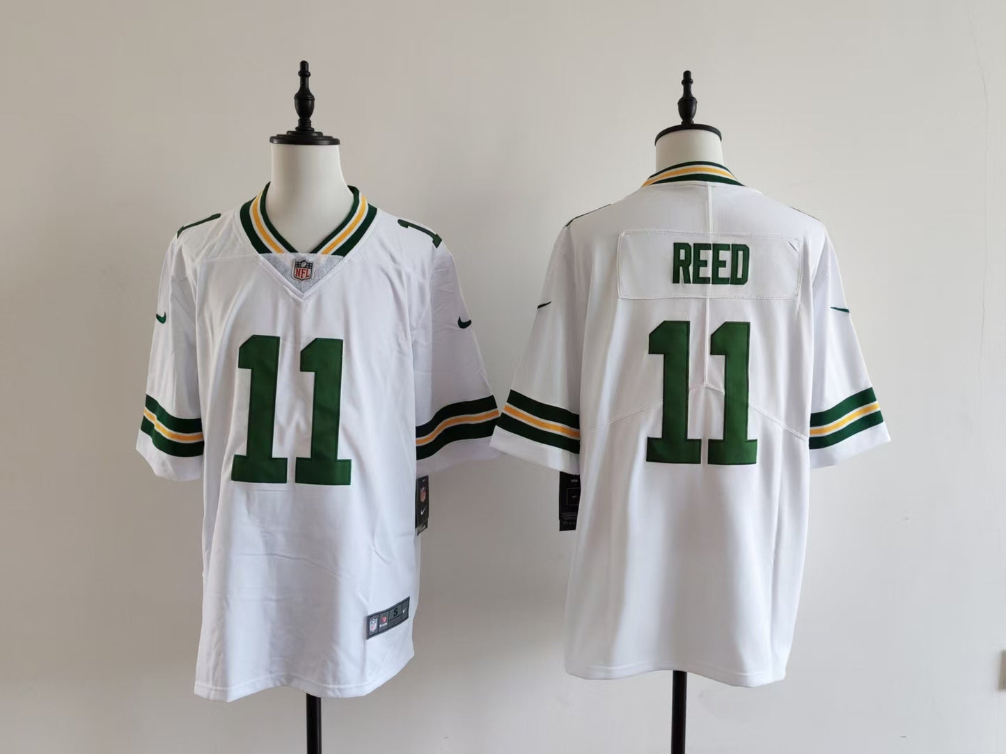 Men's Green Bay Packers Jayden Reed Nike Jersey - White