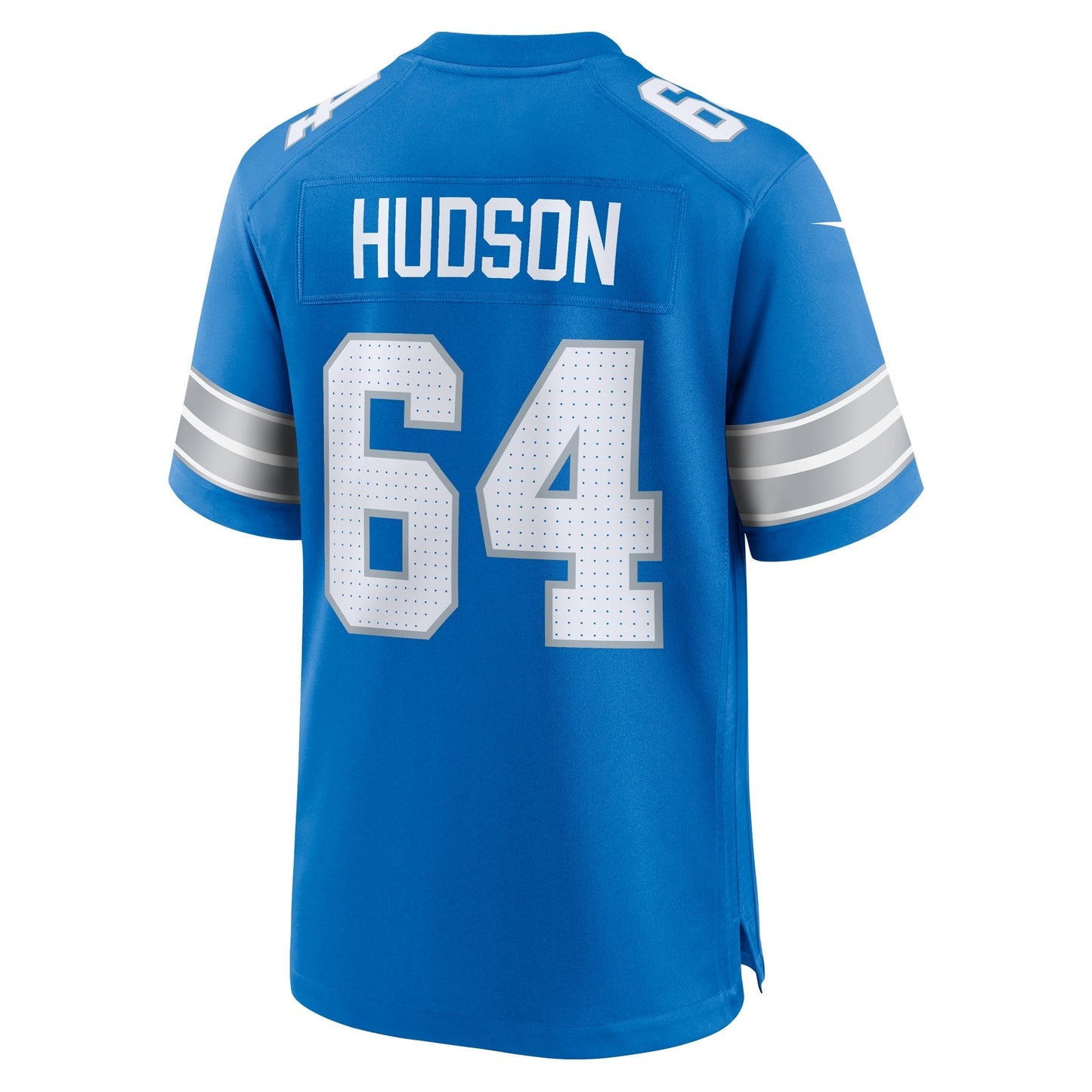 Bryan Hudson Detroit Lions Nike Game Jersey - Blue