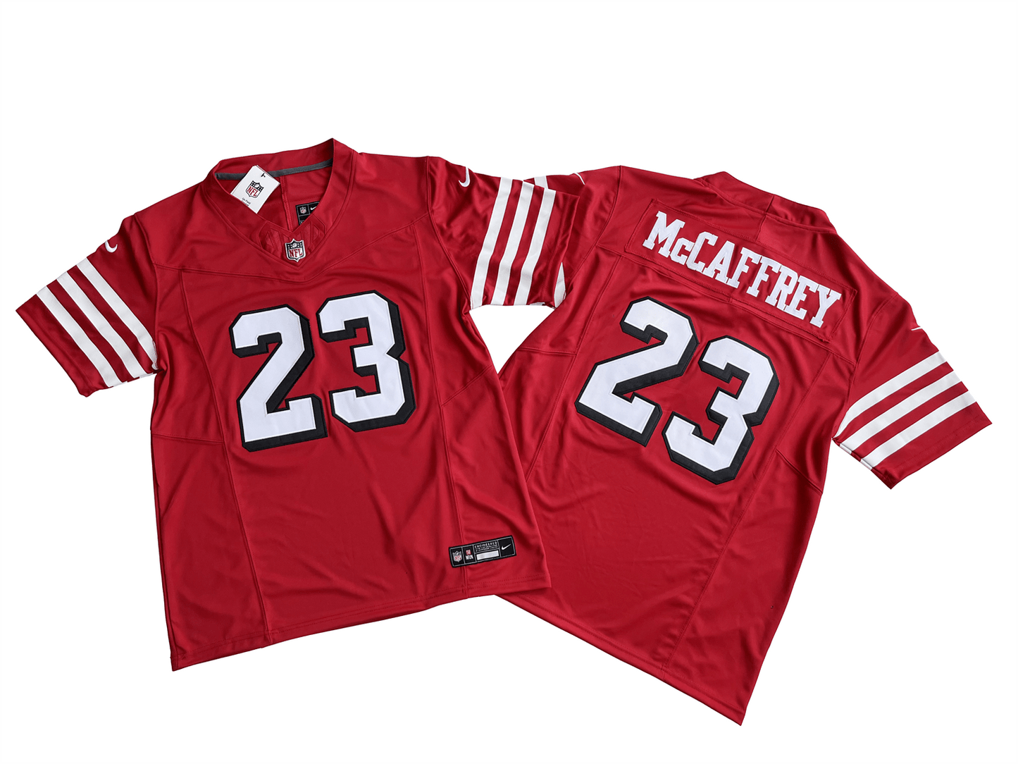 San Francisco 49ers 23# Christian McCaffrey Vapor F.U.S.E. Limited Jersey