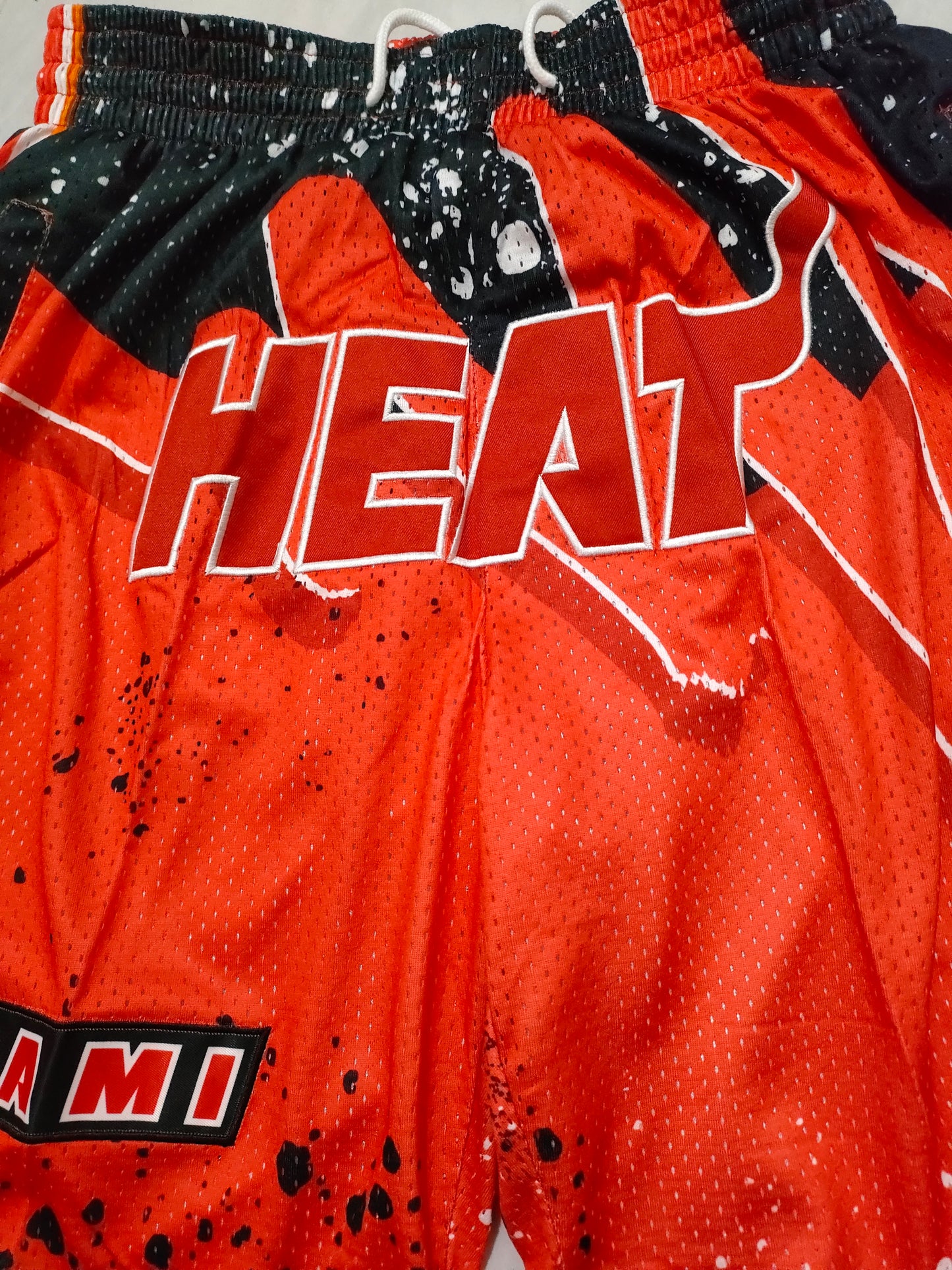 Miami Heat Red Swingman Pocket Shorts