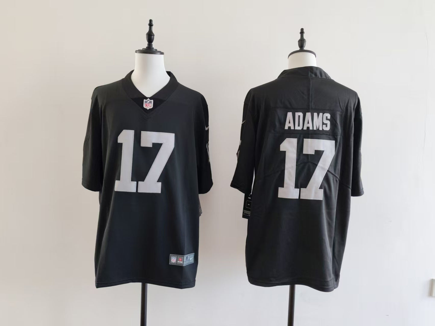 Men's Oakland Raiders Davante Adams Jersey - Black