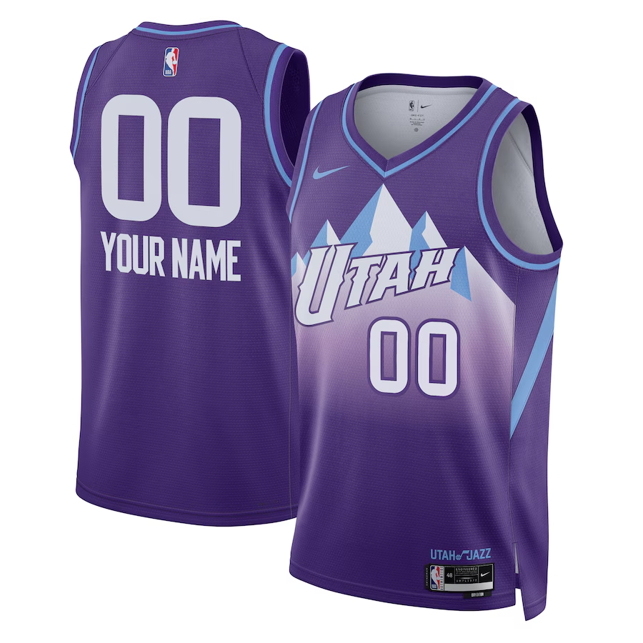 Custom Utah Jazz 2024-25 City Edition Jersey