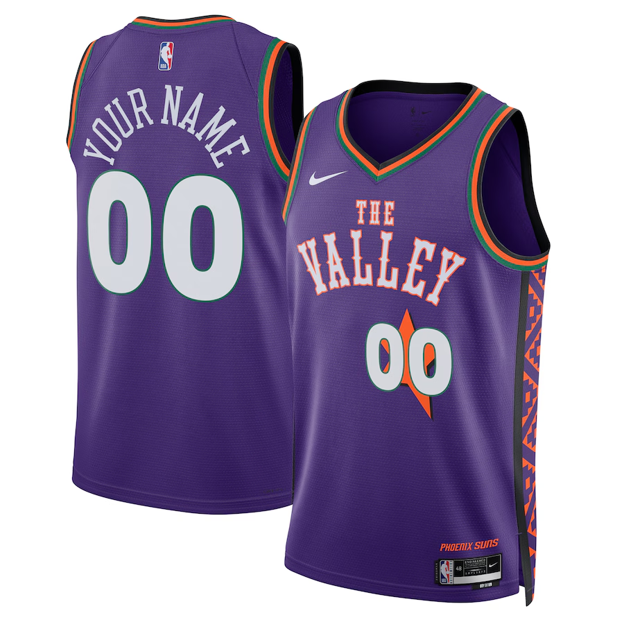 Custom Phoenix Suns 2024-25 City Edition Jersey