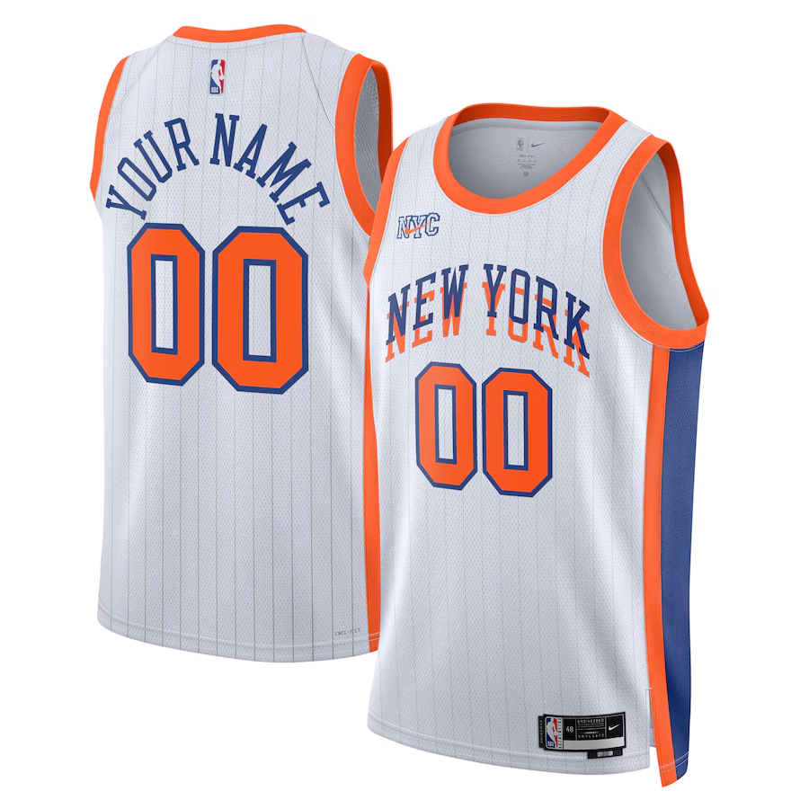 Custom New York Knicks 2024-25 City Edition Jersey