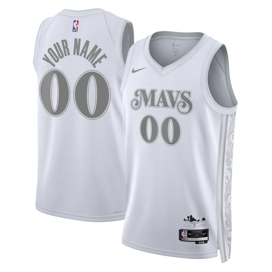 Custom Dallas Mavericks 2024-25 City Edition Jersey