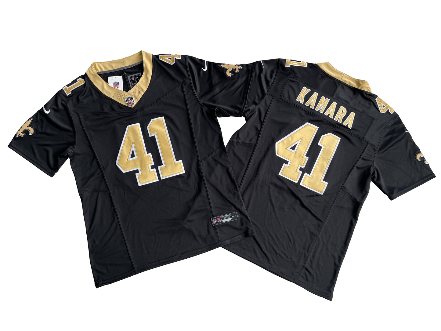 Kamara #41 New Orleans Saints Nike Game Jersey - Black
