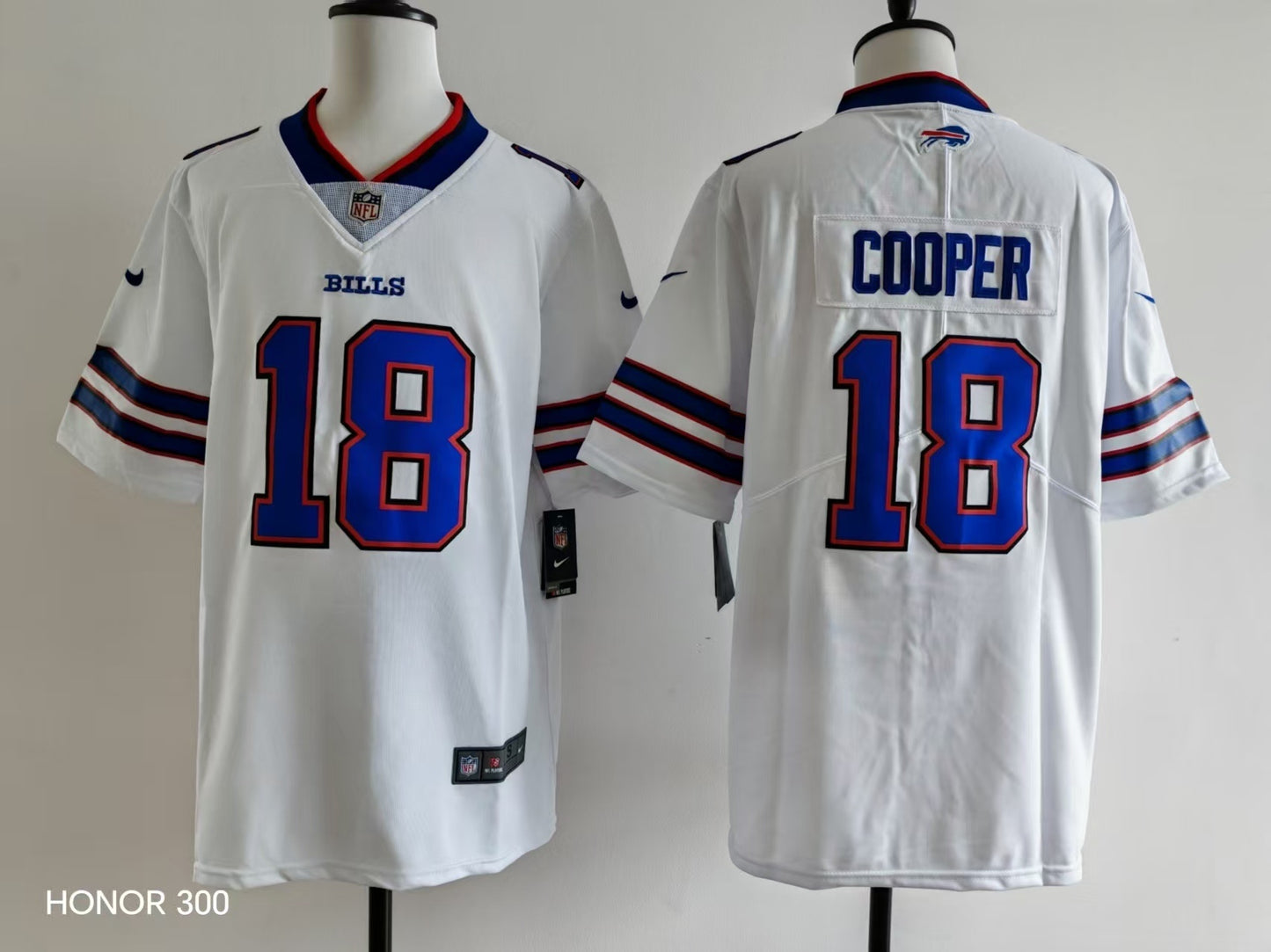 Men's Buffalo Bills Amari Cooper Jersey-White