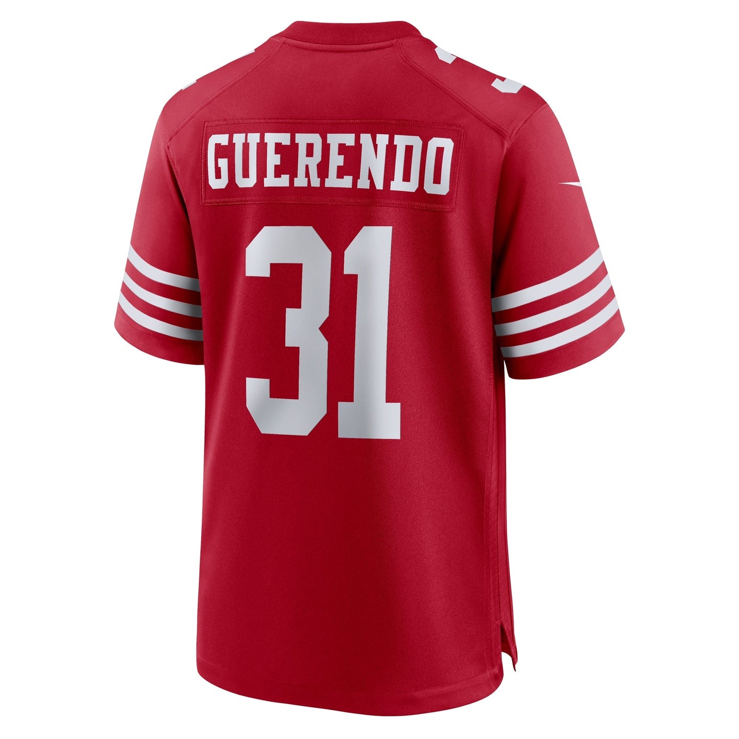 Isaac Guerendo San Francisco 49ers Nike Game Jersey - Scarlet