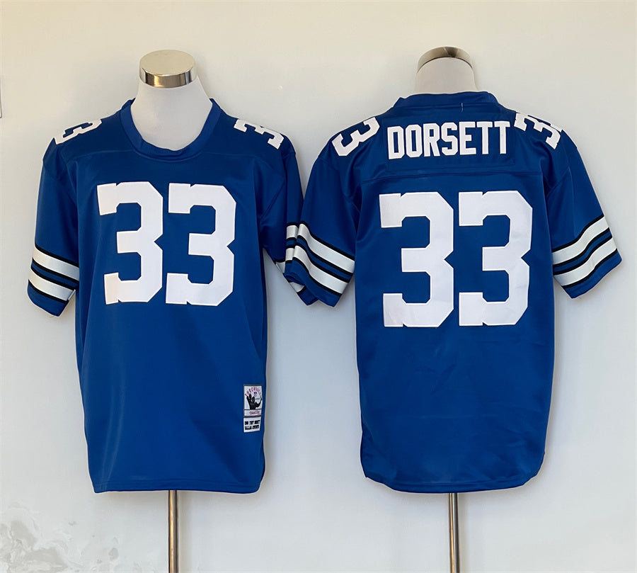 Dallas Cowboys Blue Vintage #33 DORSETT Jersey