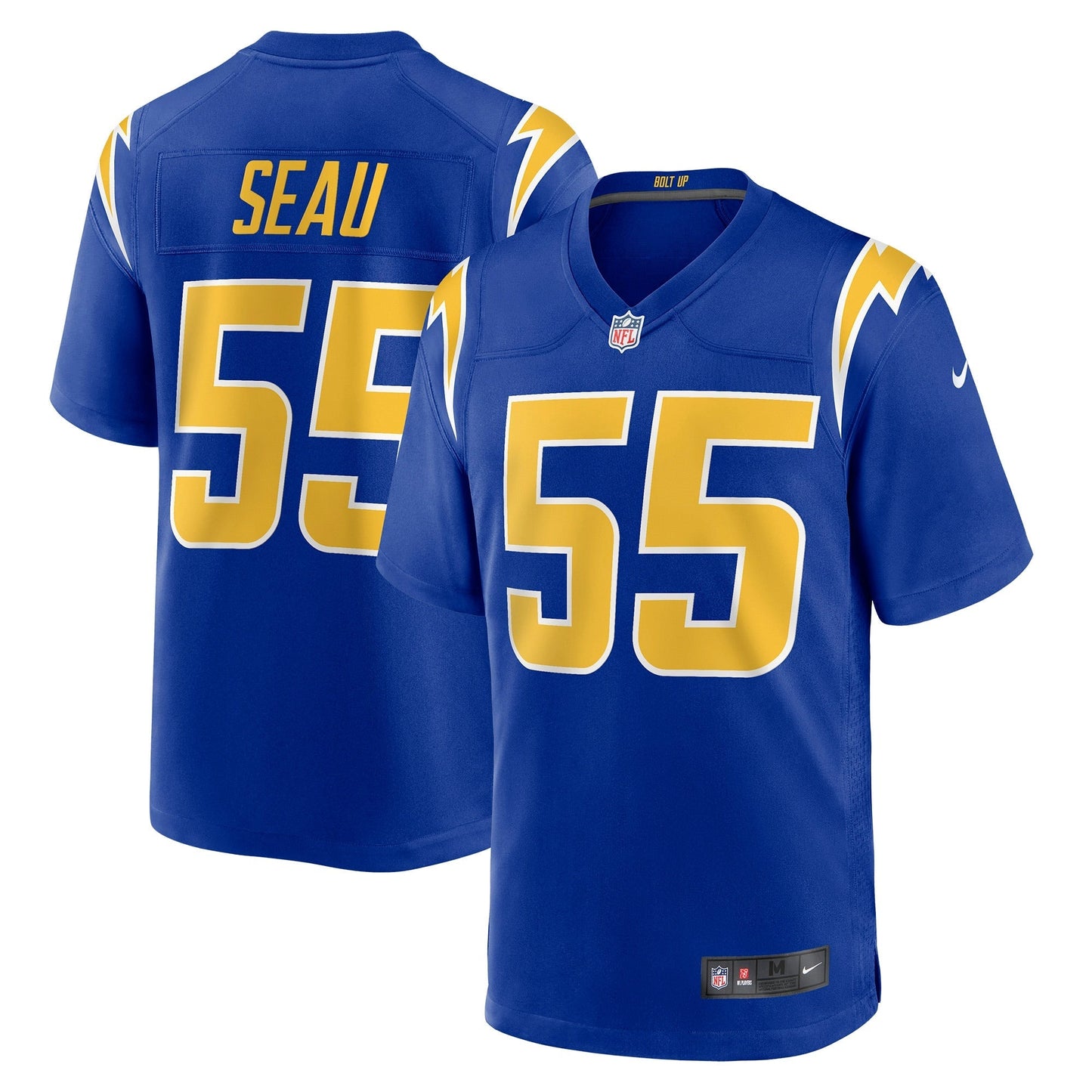 Junior Seau Los Angeles Chargers Nike Retired Alternate Game Jersey - Royal