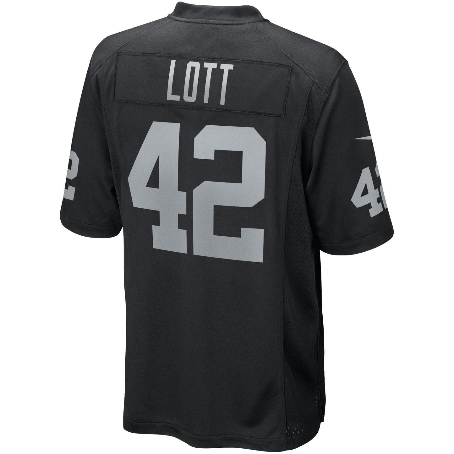 Ronnie Lott Las Vegas Raiders Nike Game Retired Jersey - Black