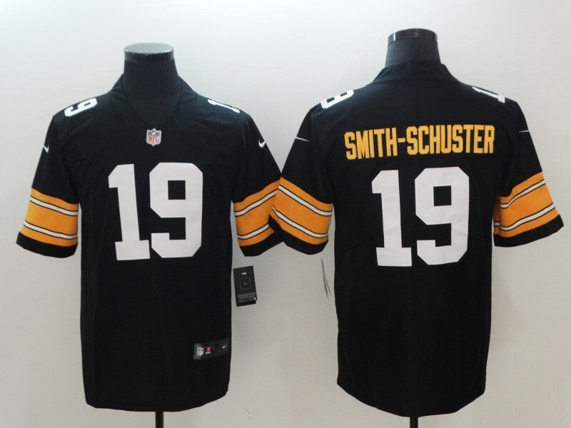 Men's Pittsburgh Steelers JuJu Smith-Schuster Nike Jersey - Black-No team logo