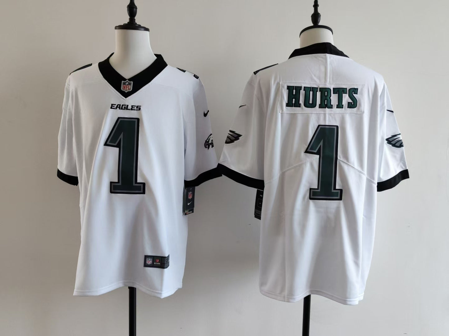 Men's Philadelphia Eagles Jalen Hurts Nike Jersey-white