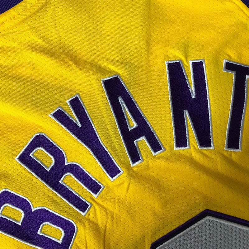 LeBron Bryant Los Angeles Lakers Yellow 8 MN