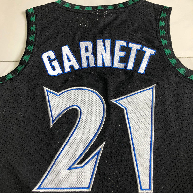 Kevin Garnett Minnesota Timberwolves 21 Black MN