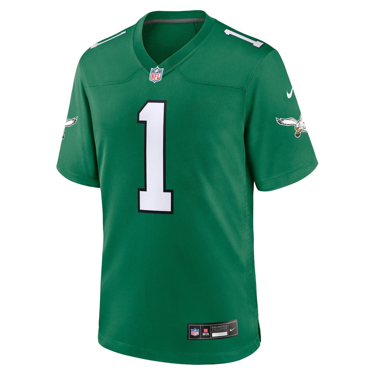Jalen Hurts Philadelphia Eagles Nike Alternate Game Jersey - Kelly Green