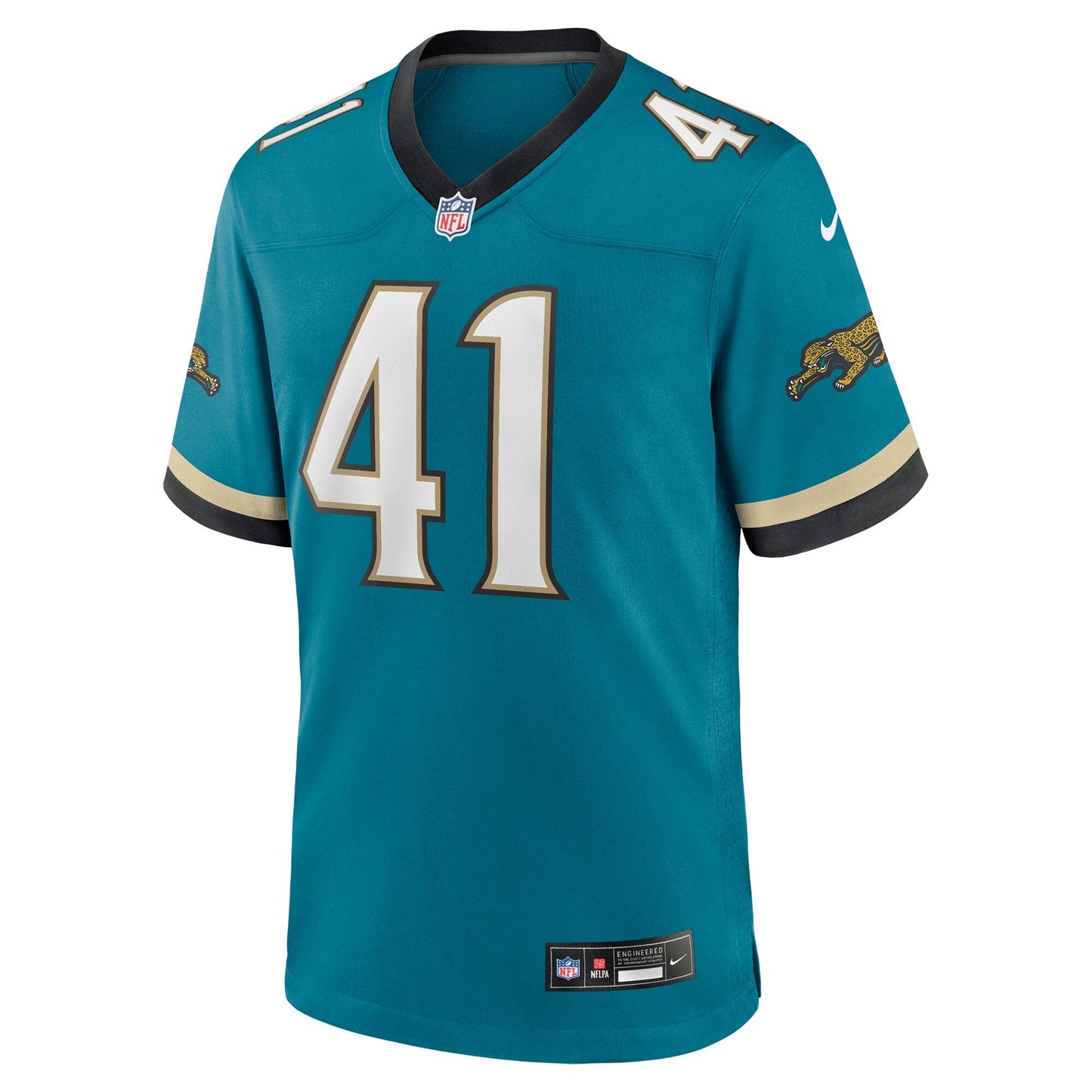 Josh Hines-Allen Jacksonville Jaguars Nike Prowler Throwback Game Jersey - Teal