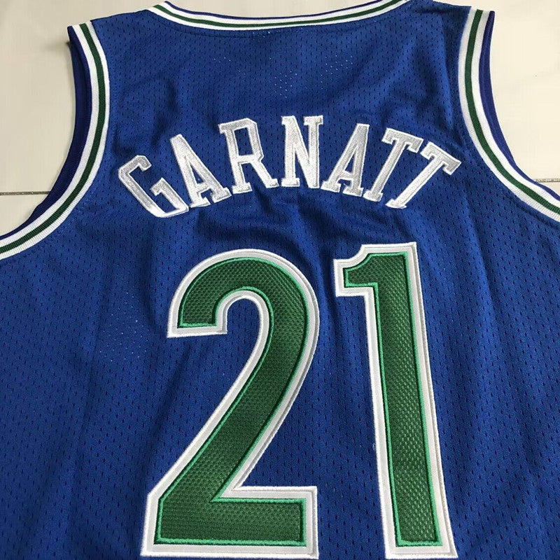 Kevin Garnett Minnesota Timberwolves 21 Blue MN