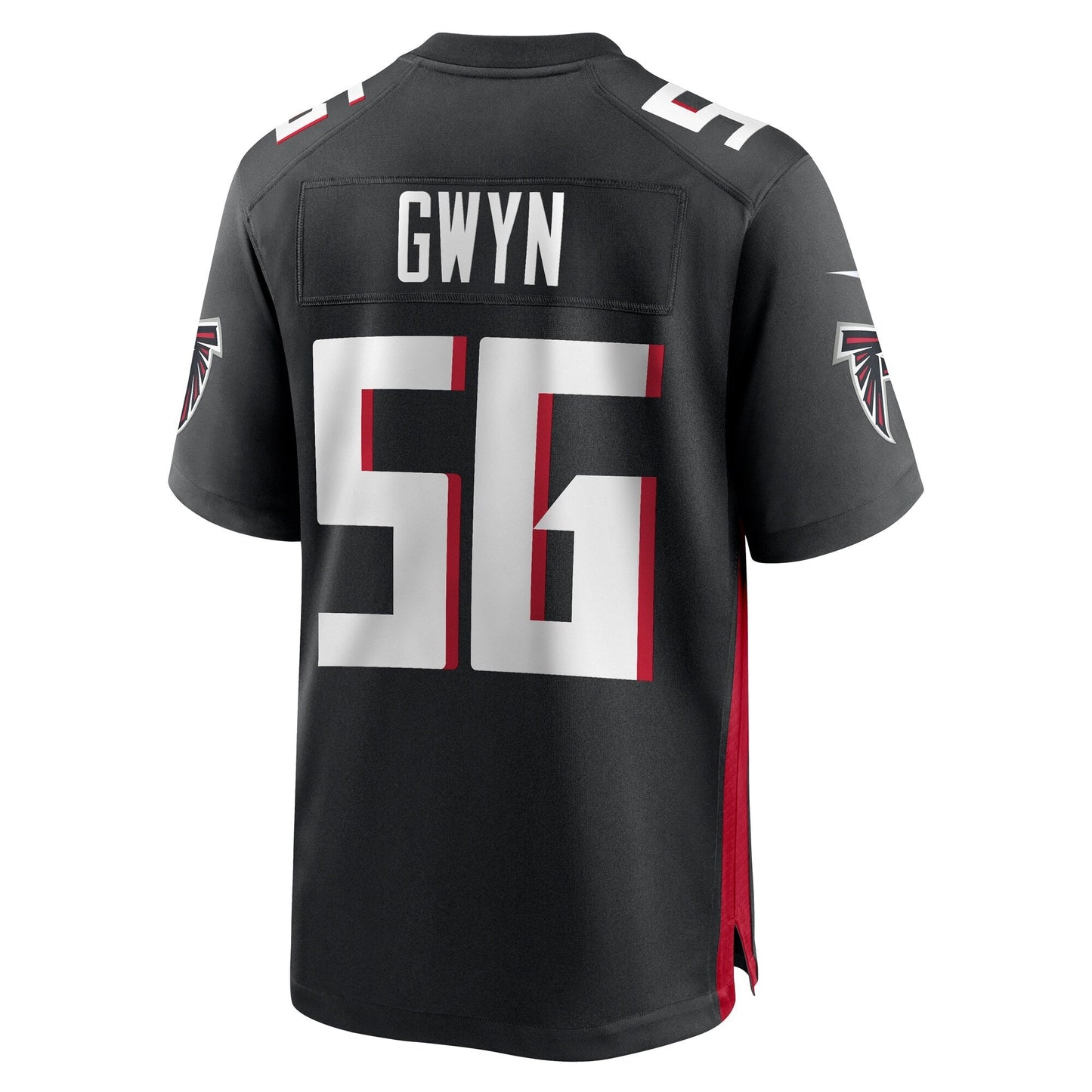 Jovaughn Gwyn Atlanta Falcons Nike Team Game Jersey - Black