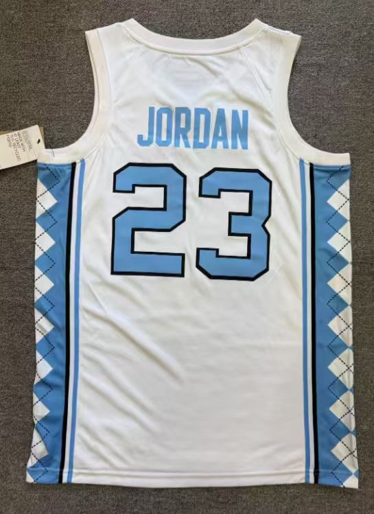 NCAAB Michael Jordan UNC North Carolina Tar Heels Jersey--Hot pressing